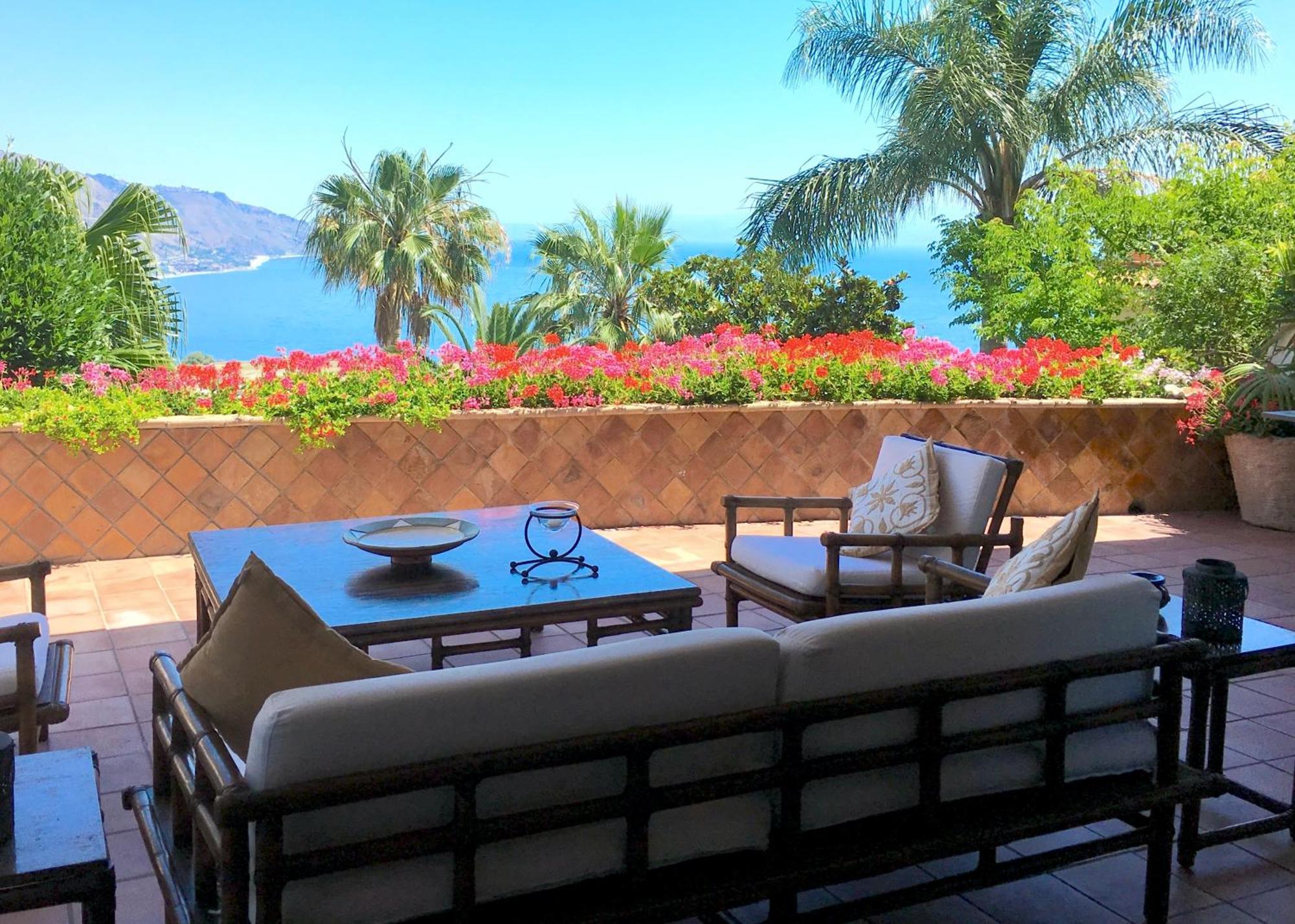 Villa Lou Taormina Private Villa With Panoramic Sea View Pool Kültér fotó
