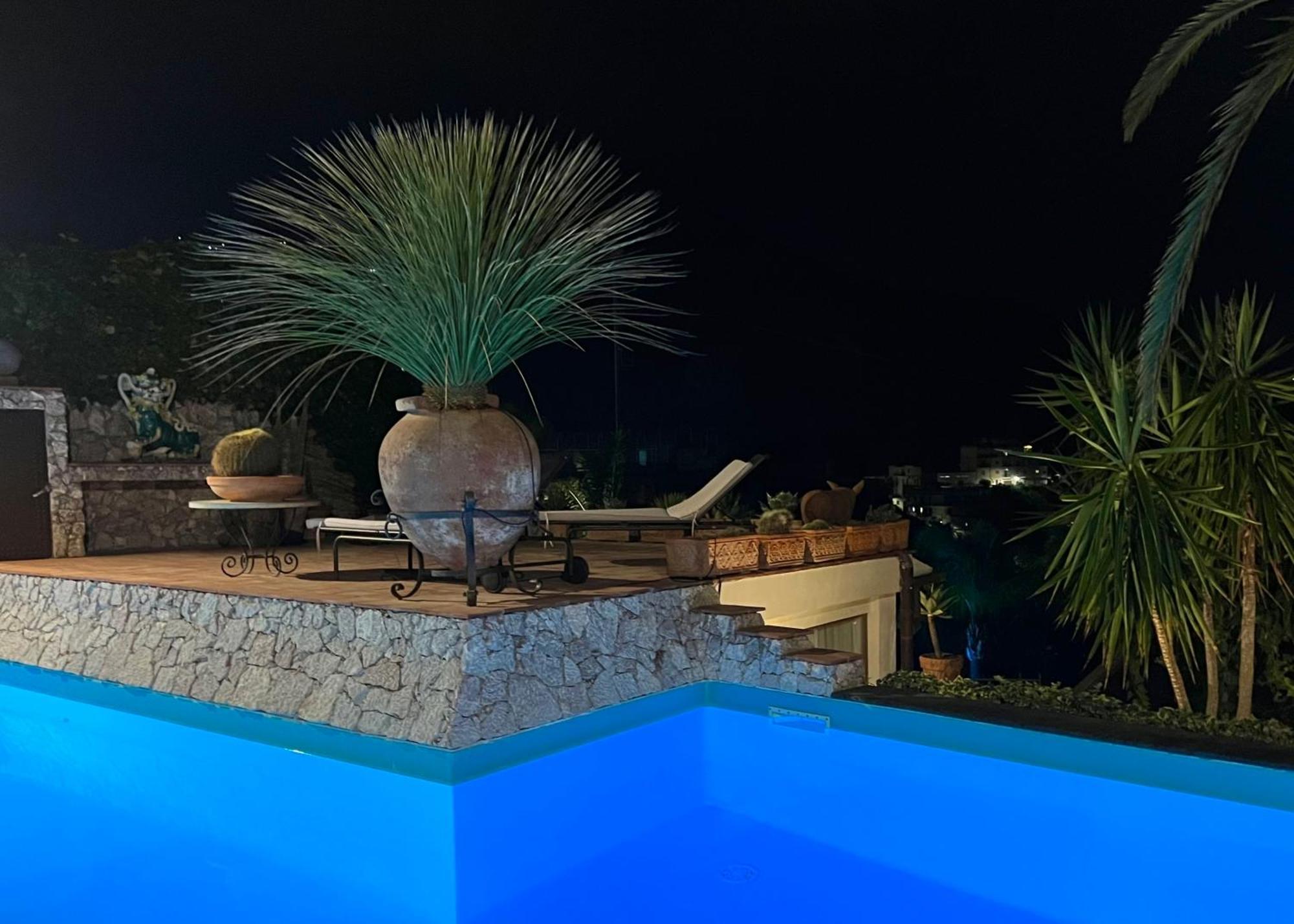 Villa Lou Taormina Private Villa With Panoramic Sea View Pool Kültér fotó