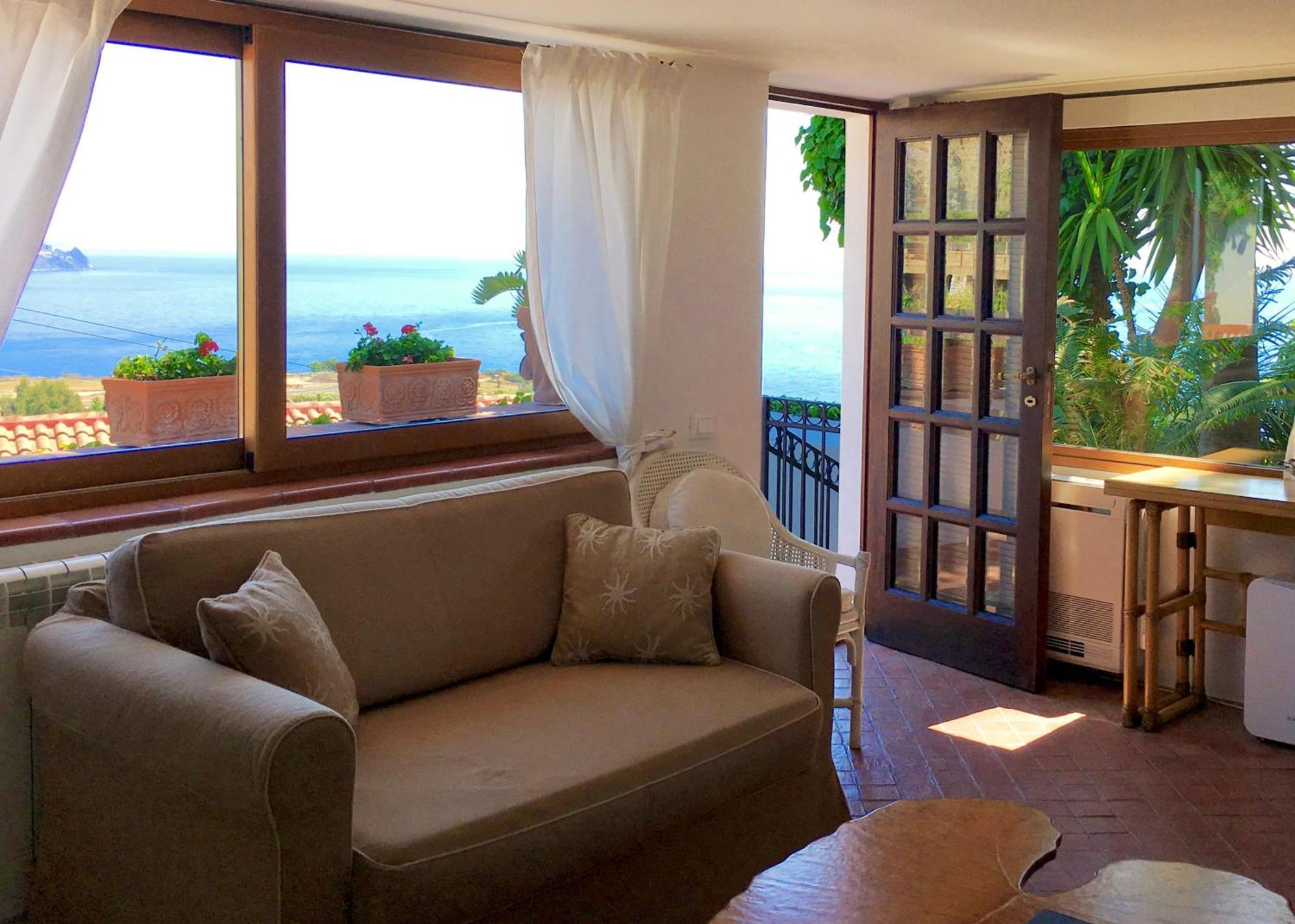 Villa Lou Taormina Private Villa With Panoramic Sea View Pool Kültér fotó