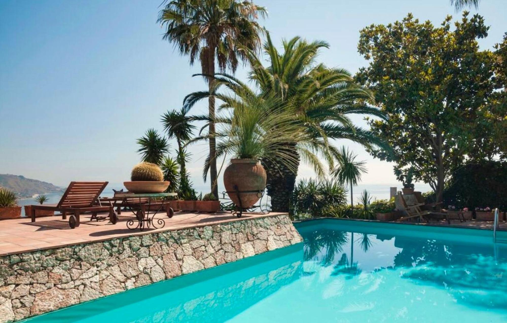 Villa Lou Taormina Private Villa With Panoramic Sea View Pool Kültér fotó