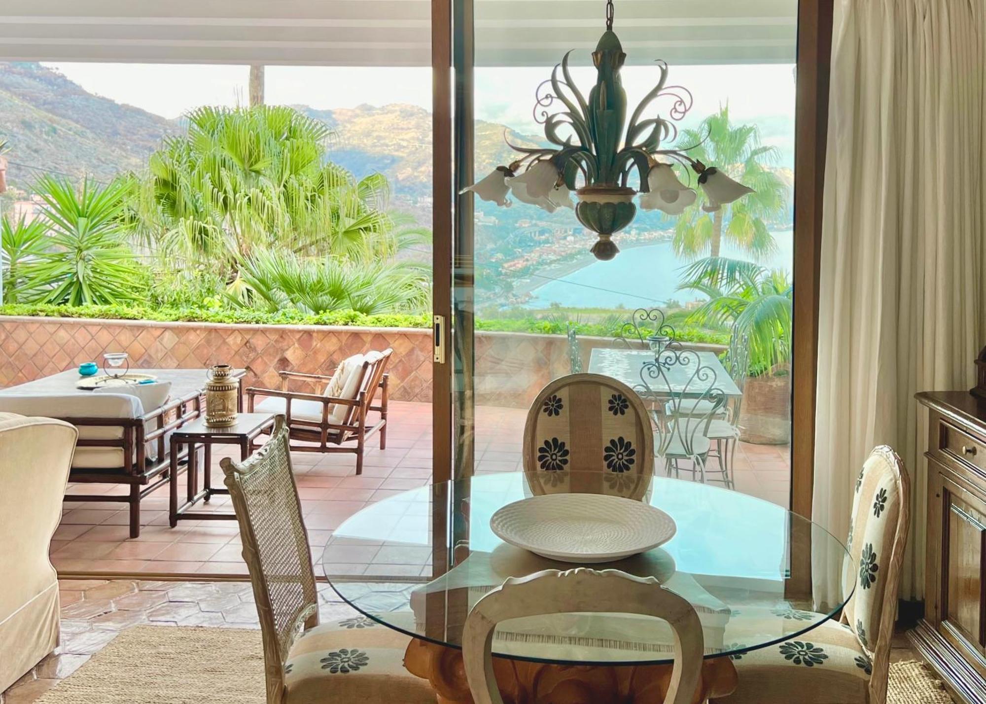 Villa Lou Taormina Private Villa With Panoramic Sea View Pool Kültér fotó